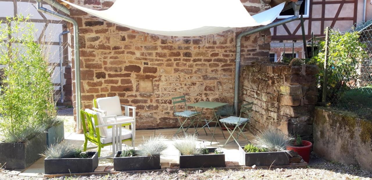 Gîte pour 2 Wingen Extérieur photo